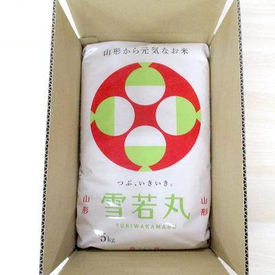 ふるさと納税 戸沢村 【定期3回】山形県産 雪若丸 10kg(5kg×2)×3回 合計30kg F7W-0264の画像