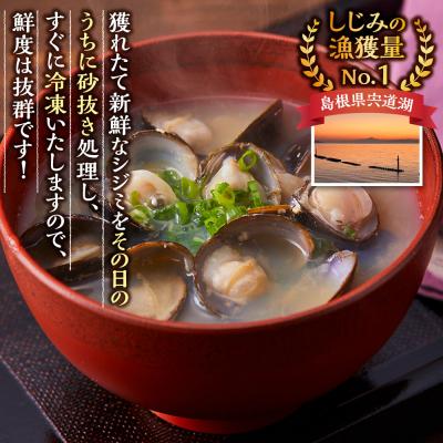 ふるさと納税 出雲市 【3月31日迄 Lサイズ 300g増量!! 訳あり】宍道湖産ヤマトシジミ・Mサイズ冷凍3.0kg |  | 02