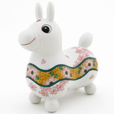 ふるさと納税 小松市 [RODY×九谷焼]九谷焼置物ロディ「吉田屋桜文」