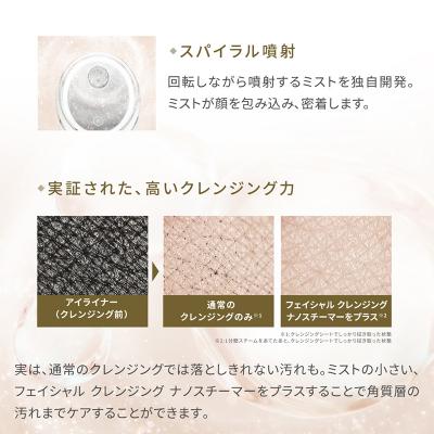 ふるさと納税 渋谷区 \u003cフェスティノ\u003eフェイシャルクレンジングナノスチーマー SMHB-033-SB【223010】_2