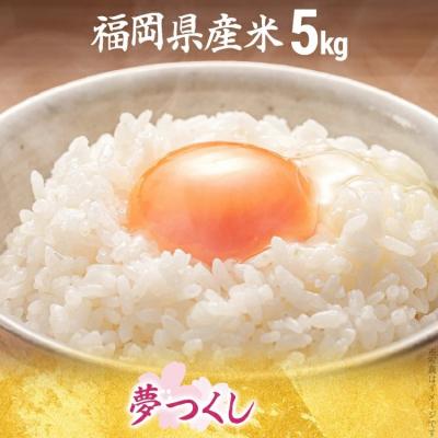 ふるさと納税 古賀市 福岡県産米 夢つくし 5kg(令和7年度 精米)