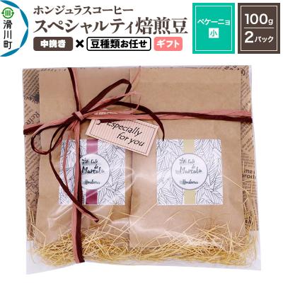 ふるさと納税 滑川町 ホンジュラスコーヒー ギフト[ペケーニョ]中挽き 豆種類お任せ|19_pun-040201bg