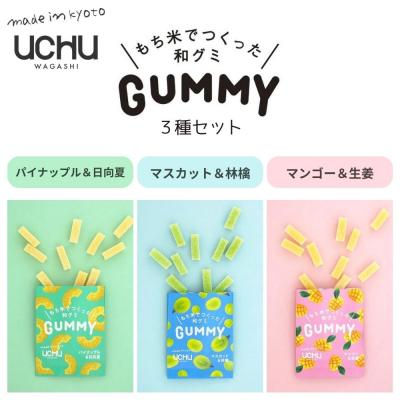 ふるさと納税 京都市 [UCHU wagashi]GUMMY 3種セット