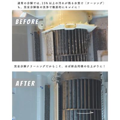 ふるさと納税 川崎市 サービス提供地域:川崎市汚れ除去率95%希少な完全分解エアコンクリーニング※対象スタンダードエアコン_2