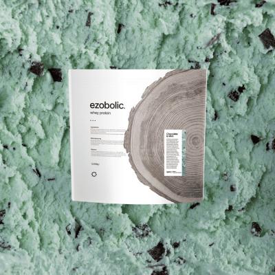 ふるさと納税 下関市 [チョコミント風味] EZOBOLIC プロテイン 1kg LG101-P