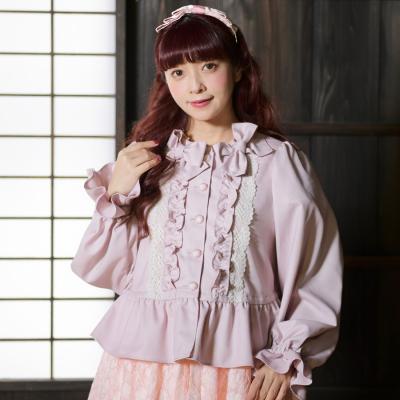 ふるさと納税 羽後町 [先行予約]アトリエ小町 クラシカルドールジャケット 無地・ピンク