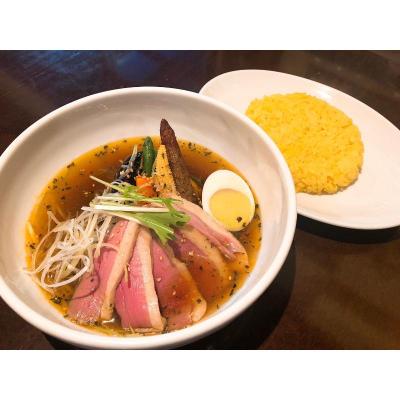 ふるさと納税 江東区 贅沢な味わい[京鴨ロースのスープカレー]2人前 [kt107-002]