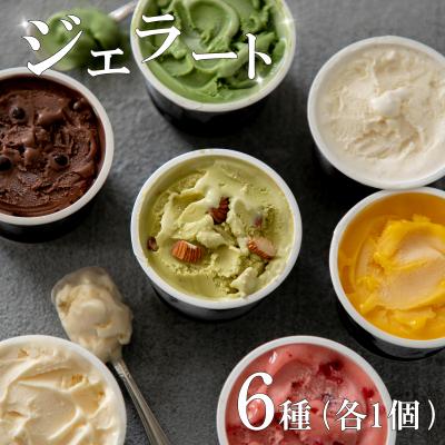 ふるさと納税 下関市 ジェラート 6個 DOLLIE アイス スイーツ 下関 山口