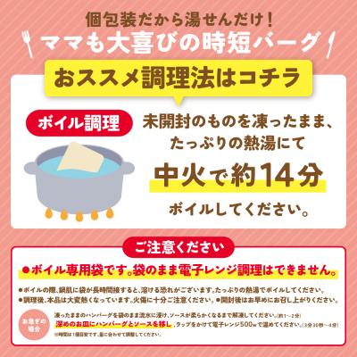 ふるさと納税 福智町 寄附額改定↓↓ 【4回定期便】どっちのハンバーグ(デミグラスソース)20個【ビーフ・合挽 各10個】_3