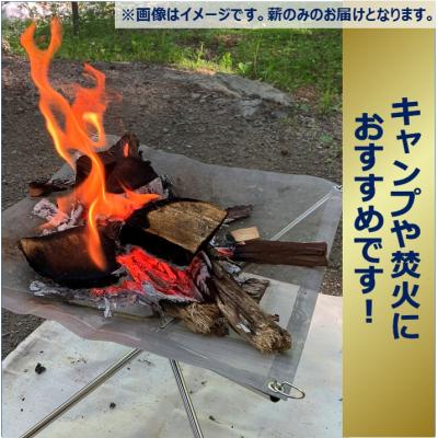 ふるさと納税 伊那市 信州産　広葉樹の薪　約100キロ(20キロ×5箱)　薪長35センチ_3