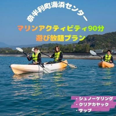 ふるさと納税 奈半利町 マリンアクティビティ90分遊び放題プラン利用券(1名)116024