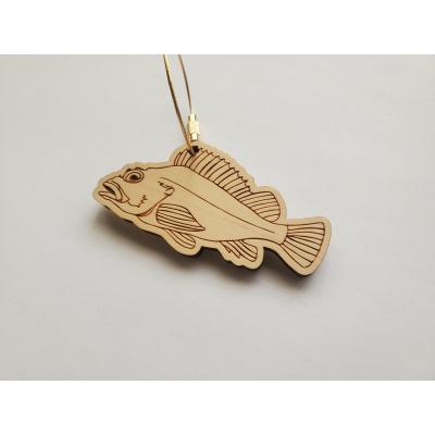 ふるさと納税 佐川町 [カサゴ・ニッケル]11種から選べる ヒノキ薫る 魚のウッドキーホルダー