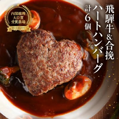 ふるさと納税 下呂市 [遅れてごめんね母の日(2026年5月11日〜15日お届け)]ハートハンバーグ[22-13mo]