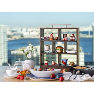 ふるさと納税 横浜市 季節のフルーツのアフタヌーン+カフェフリーフロー ペアチケット