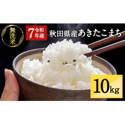 ふるさと納税 湯沢市 秋田県湯沢市産 あきたこまち 無洗米 10kg[H6-15701]