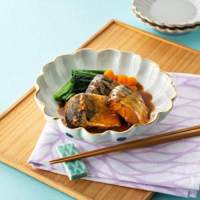 ふるさと納税 新宮町 [常温で保管できる!]鯖味噌缶詰(150g×8缶)