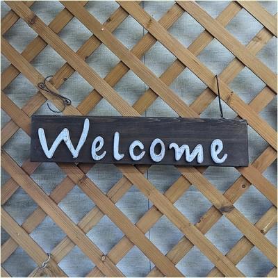 ふるさと納税 小牧市 オリジナルフォント 手書き風切り文字 「Welcome」 小[161P34]