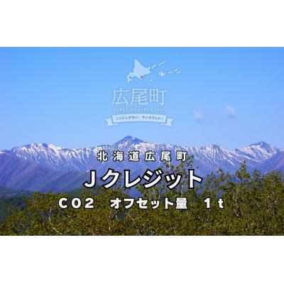 ふるさと納税 広尾町 広尾町J-クレジットCO2削減量 1t[Jクレジット J-VER カーボンオフセット](0115)