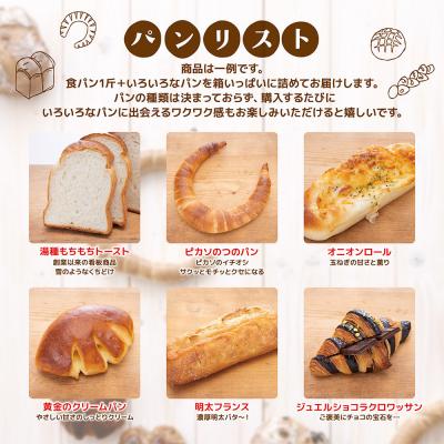 ふるさと納税 名古屋市 もったいないパンセット 食パン1斤+パン約10個 |  | 02