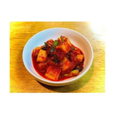 ふるさと納税 善通寺市 ダイコンキムチ / 「 焼き肉 ソウル 」 キムチ持ち帰り専門店