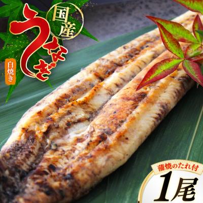 ふるさと納税 美郷町 うなぎ 鰻 白焼き 1尾 たれ付き オーチャンズ 宮崎県 美郷町 ウナギ 国産 [31bn0004]