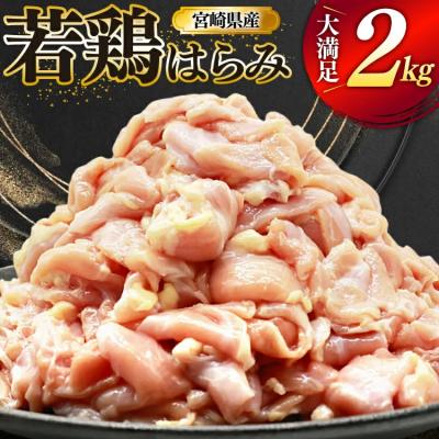 ふるさと納税 美郷町 鶏肉 若鶏 はらみ 2kg 鶏はらみ ミヤケイフード 宮崎県 美郷町 鶏 肉 [31bp0021]