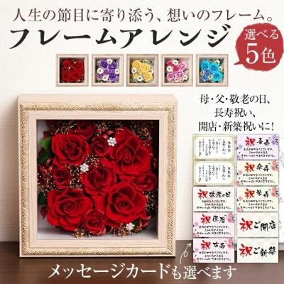 ふるさと納税 古賀市 フレームアレンジ 正方形 (5色)