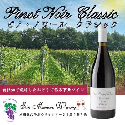 ふるさと納税 むつ市 ピノ・ノワール クラシック 赤ワイン むつ市 青森 サンマモルワイナリー 下北ワイン
