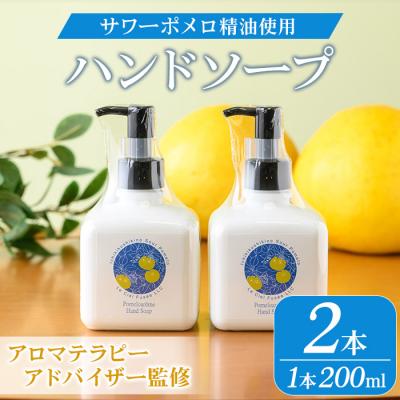 ふるさと納税 いちき串木野市 サワーポメロ ハンドソープ 200ml × 2本 かわいい おしゃれ 保湿 ボタニカル
