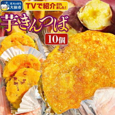 ふるさと納税 _大仙市 芋きんつば 10個入 丸徳商店|22_mts-011001