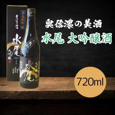 ふるさと納税 飯山市 水尾 大吟醸酒 720ml×1本