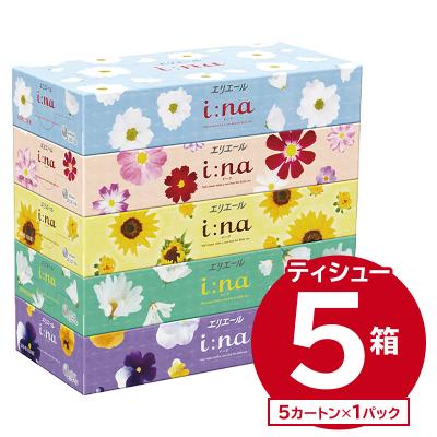 ふるさと納税 可児市 エリエール i:na(イーナ)ティシュー 150W5P×1パック