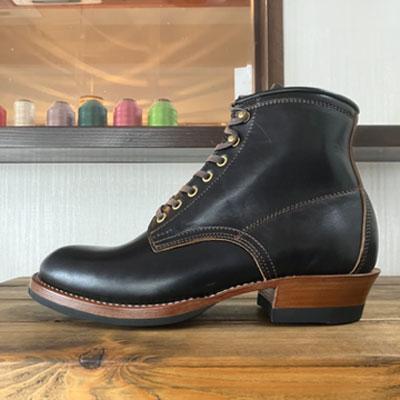 ふるさと納税 小牧市 ハンドメイド6インチレースアップブーツ 金具:アンティーク サイズ26.5cm[212M03-15]