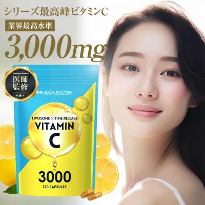 ふるさと納税 名古屋市 ハルクファクター 高濃度 リポソームビタミンC サプリ 120粒