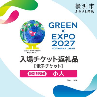 ふるさと納税 横浜市 [電子チケット]GREEN×EXPO 入場チケット 特別割引券(小人) SPC0001-6