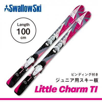 ふるさと納税 _飯山市 [ジュニアスキー・100cm] LITTLE CHARM-TI