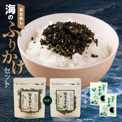 ふるさと納税 国東市 お試しセット( わかめorひじき &amp; 乾燥カットわかめ 2袋)_2515R-1
