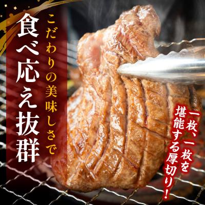 ふるさと納税 八代市 【訳あり】厚切り牛タン 1kg(500g×2P) スピード発送 _233-4066-G |  | 02