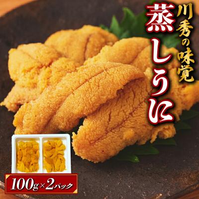 ふるさと納税 山田町 [数量限定]三陸山田産 蒸し うに 100g×2パック