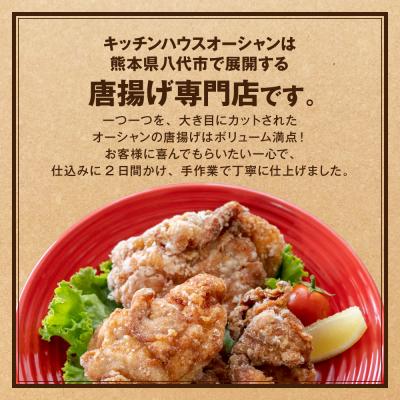 ふるさと納税 八代市 味付け こだわり 塩唐揚げ  計1.2kg ジューシー お肉 唐揚げ_223-4949-B |  | 02