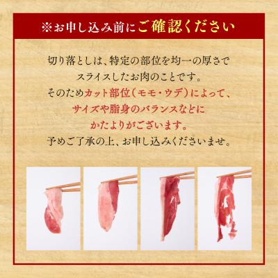 ふるさと納税 八代市 猪肉 切り落とし 1.2kg(モモ・ウデ) 400g × 3パック_067-1596-D |  | 02