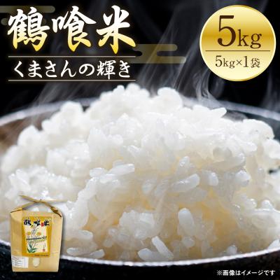 ふるさと納税 八代市 [令和7年産] 鶴喰米 精米5kg くまさんの輝き 米 精米 白米_094-4372-D