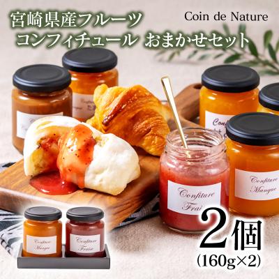 ふるさと納税 西都市 コンフィチュール おまかせ2個セット Coin de Nature 店主おすすめ2種類[3099]