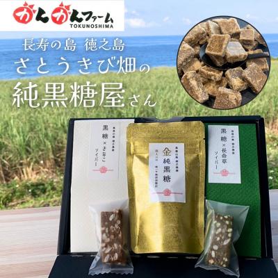 ふるさと納税 _伊仙町 金純黒糖ソイバー2種ギフトセット