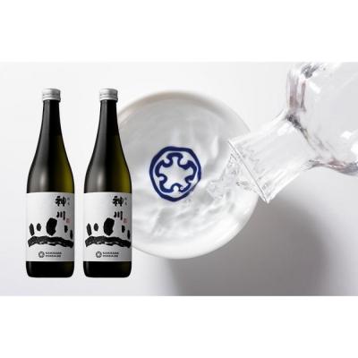 ふるさと納税 上川町 純米神川 四合瓶2本セット [502]