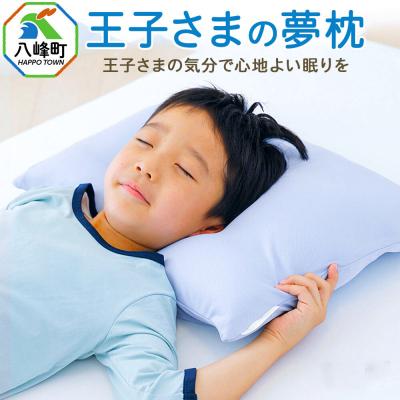 ふるさと納税 八峰町 王子さまの夢枕 カバー付き ブルー まくら 枕 ピロー ビーズ|16_mkr-500101