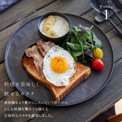 ふるさと納税 加賀市 ARAS 大皿ウェーブ 27cm 【カラー:グリーングレー