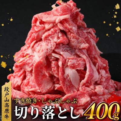 ふるさと納税 設楽町 国産 段戸山高原牛 切り落とし 400g 牛肉 スライス 赤身 肉じゃが 牛丼