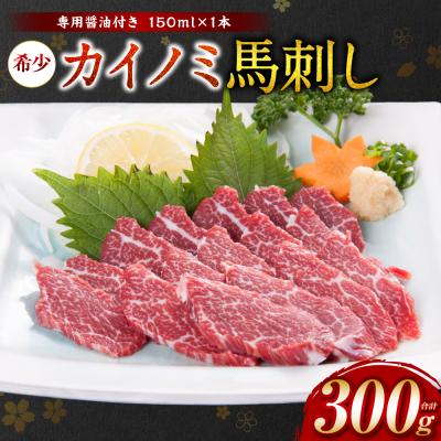 ふるさと納税 八代市 [桜屋] カイノミ 馬刺し300g