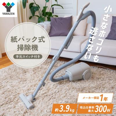 ふるさと納税 加西市 クリーナー YAMAZEN 紙パッククリーナー EC-KRT31(GG)[No5698-2413]